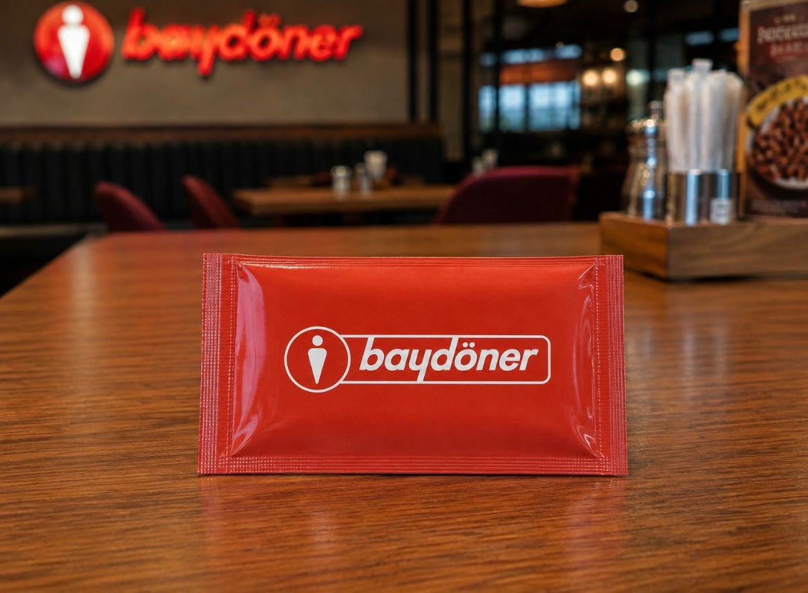 Markaya özel yeni ıslak mendil örneği
