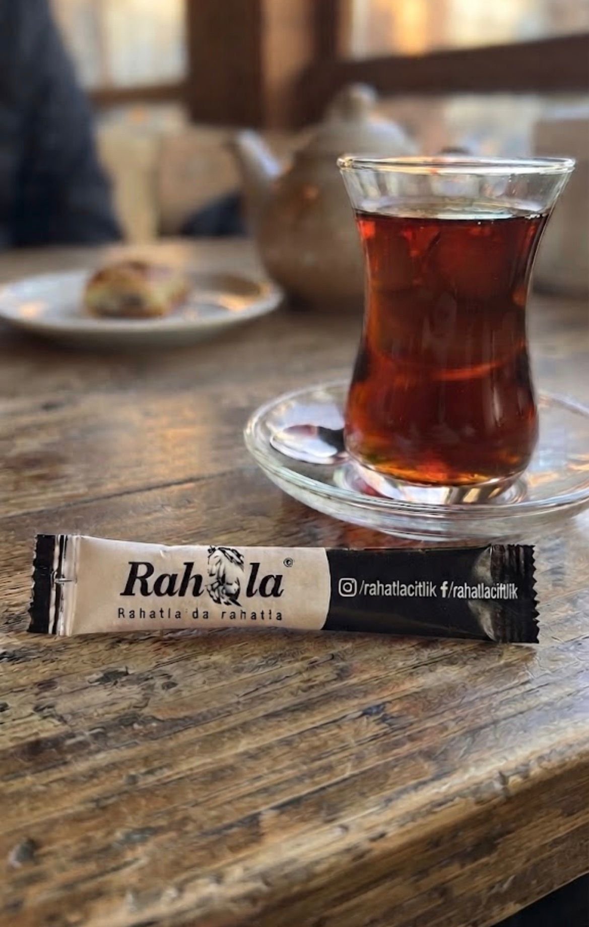 Çay servisi için porsiyonluk şeker paketi
