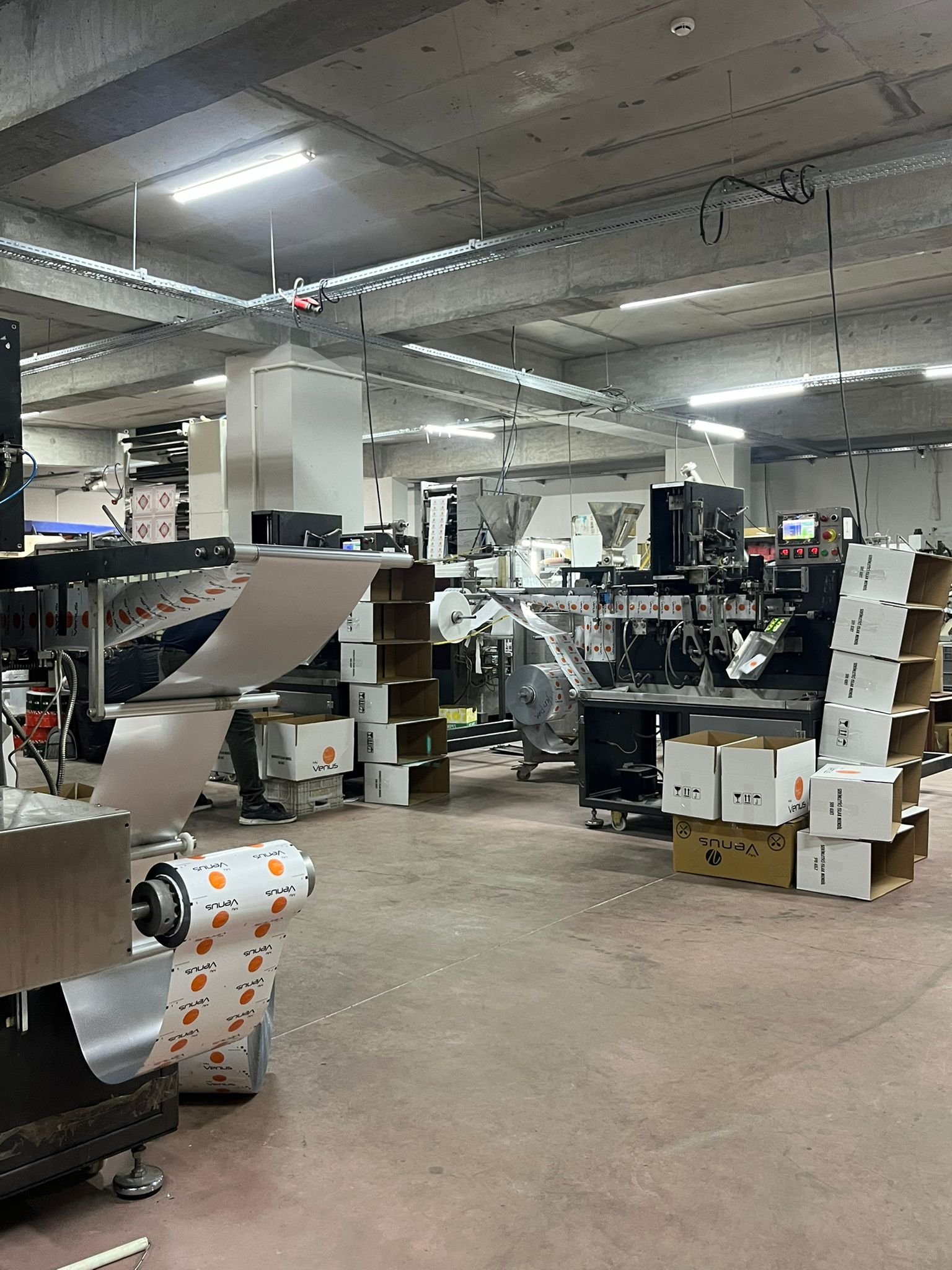 Paperco ambalaj üretim hattı